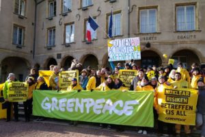 Condamnation inacceptable de Greenpeace : à quand le procès du nucléaire ? : image à la une