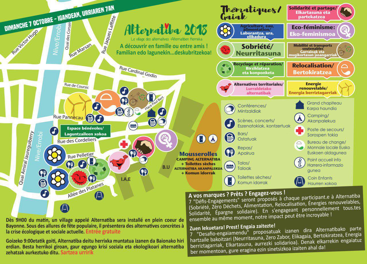 Bayonne - Programme du Village