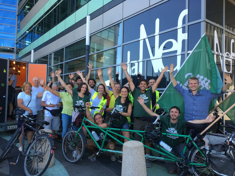 Le Tour Alternatiba à la Nef