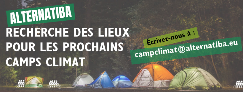 Alternatiba recherche des lieux pour les prochains Camps Climat