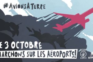 Le 3 octobre, marchons sur les aéroports ! : image à la une
