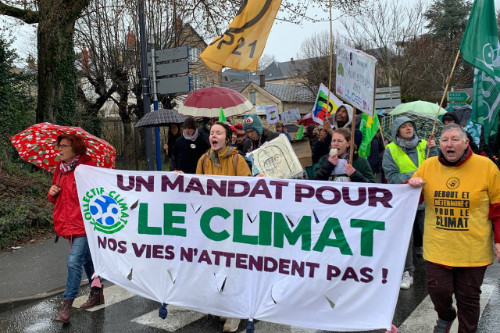 Marche climat : Look Up à Paris