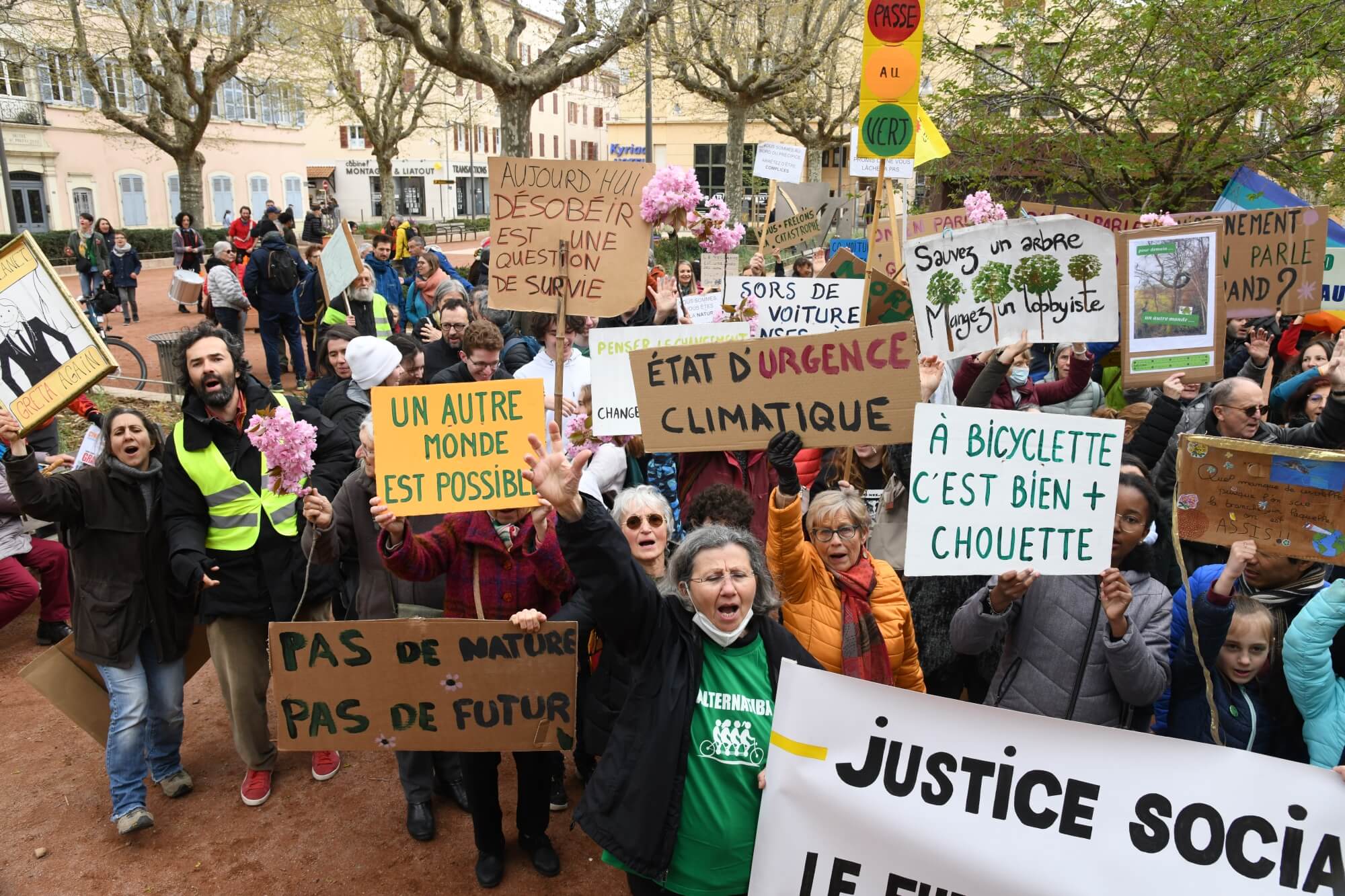 Marche pour le futur : Villefranche - Crédit photo : Marc Bermond