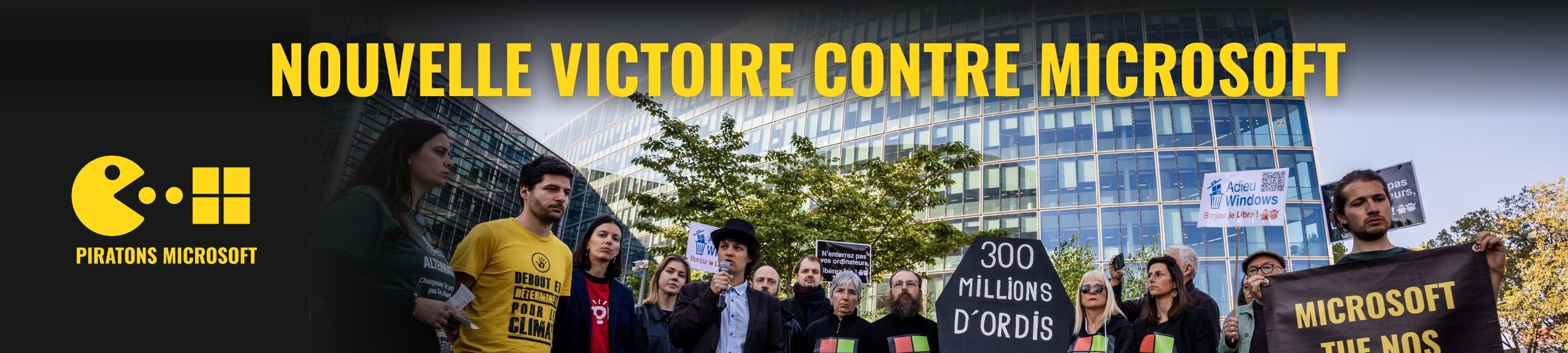 Nouvelle victoire contre Microsoft qui recule sous la pression citoyenne !